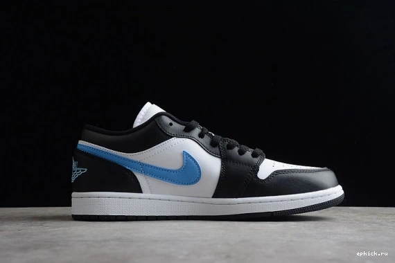Cheap EP Black White 1 Low Blue DC0774-041  University Jordan DC0774-041 (W) 1227